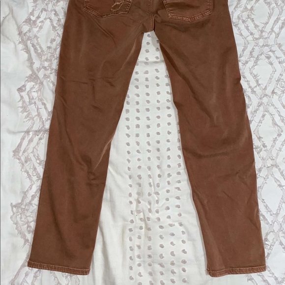 American Eagle High Rise Ripped Mom Jeans Women’s Size 4 - Picture 2 of 4
